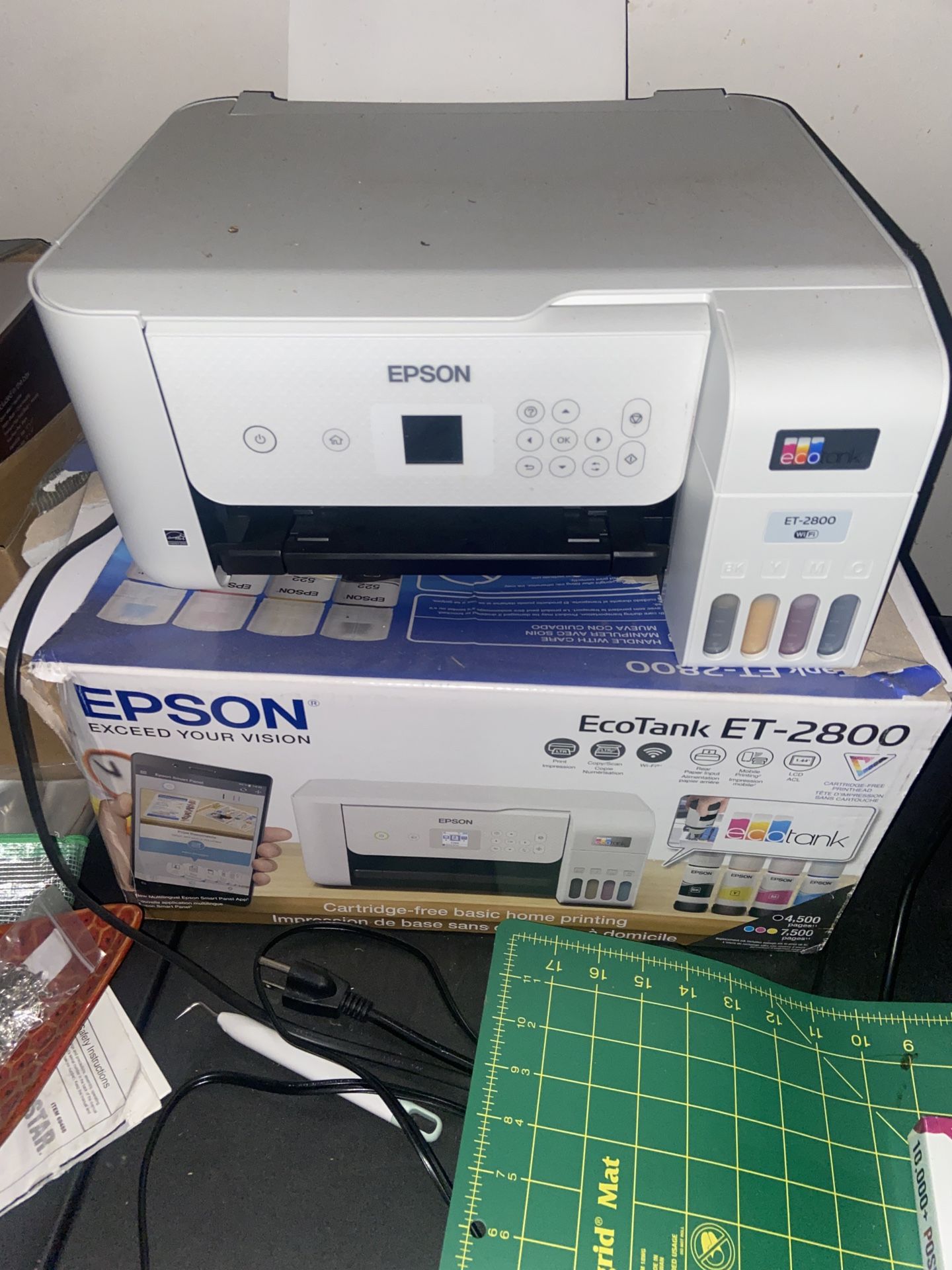 Printer Sublimation Cricut And  Clamp Heat Press 