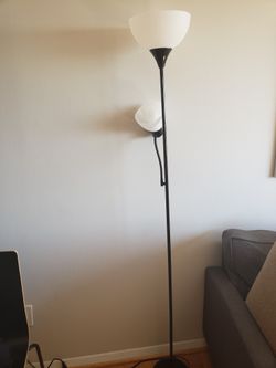 2 Tall Lamps For 30 Usd