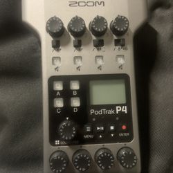 Zoom Podtrack P4 For Podcast Recording 