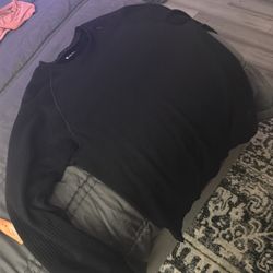 Black Lulu Lemon Shirt Large