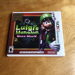Nintendo 3DS - Luigi’s Mansion Dark Moon