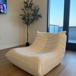 Single Seat Sofa Couch Memory Foam Bean Bag Chair