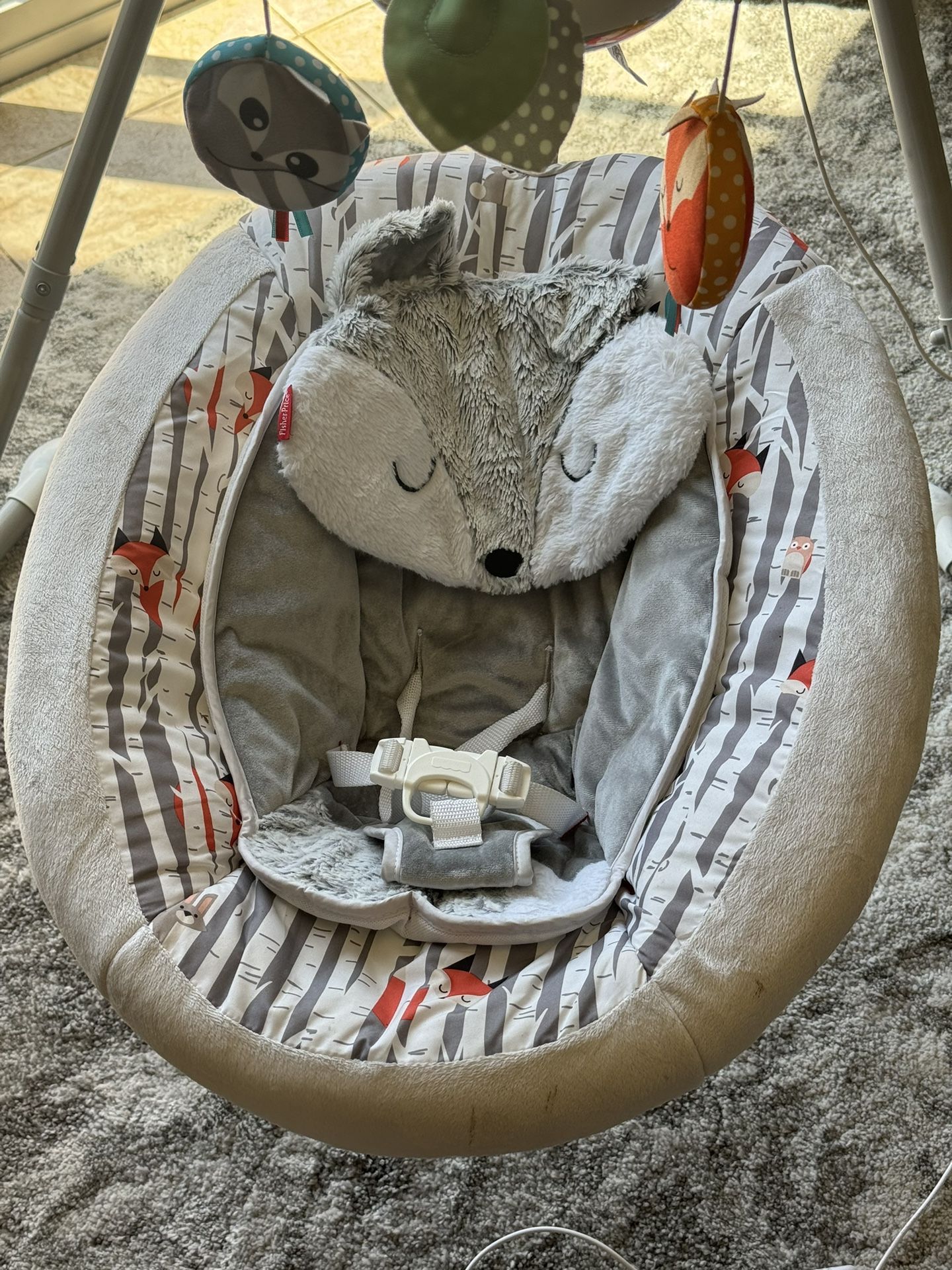 Fisher-price fox baby swing 