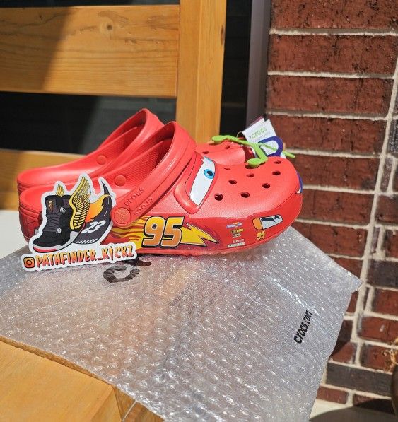 Lightning Mcqueen Crocs Adults FOR SALE! - PicClick