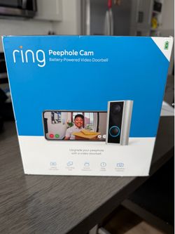 Ring Peephole camera