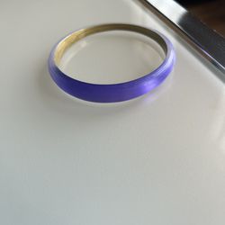 Alexis Bittar - Lucite Tapered Bangle (Purple)