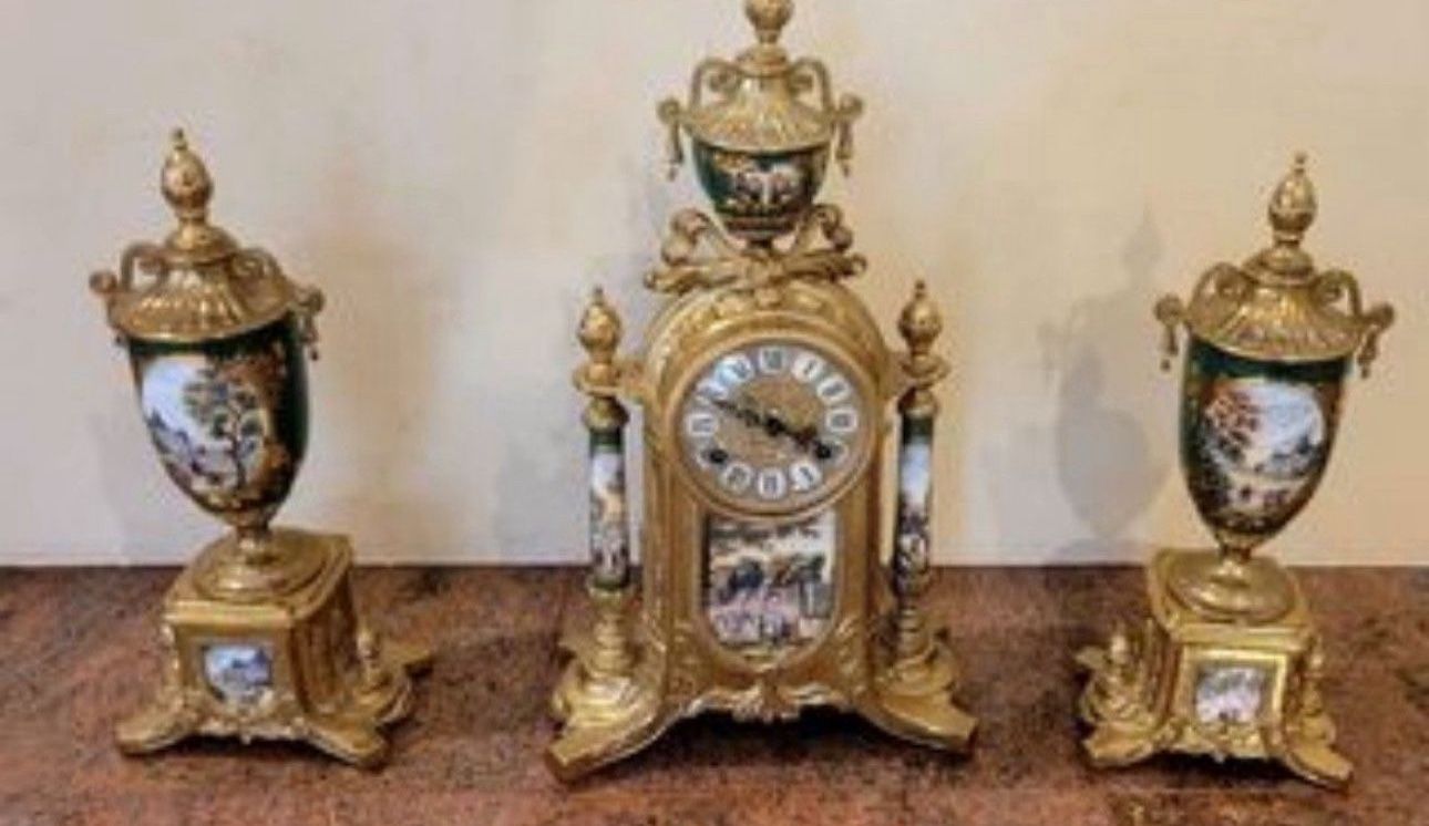 Antique Clock Set