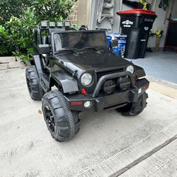 Battery Powered Electric Jeep 