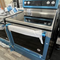 $799 Open Box Electric Range, Includes One Year Warranty