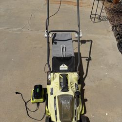 Electric push mower