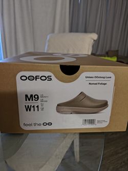 OOFOS OOcloog Luxe Clogs Nomad Foliage M9/W11