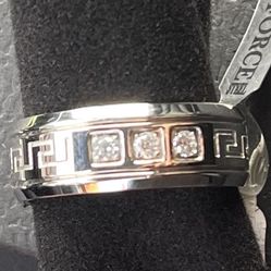 Stainless Steel Ring. Size 9 And 11