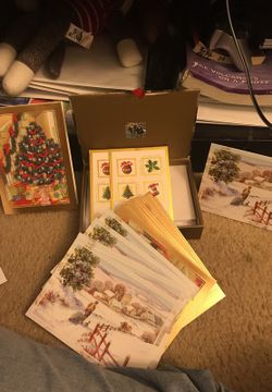 Holiday 20 Christmas Card Set With Envelopes