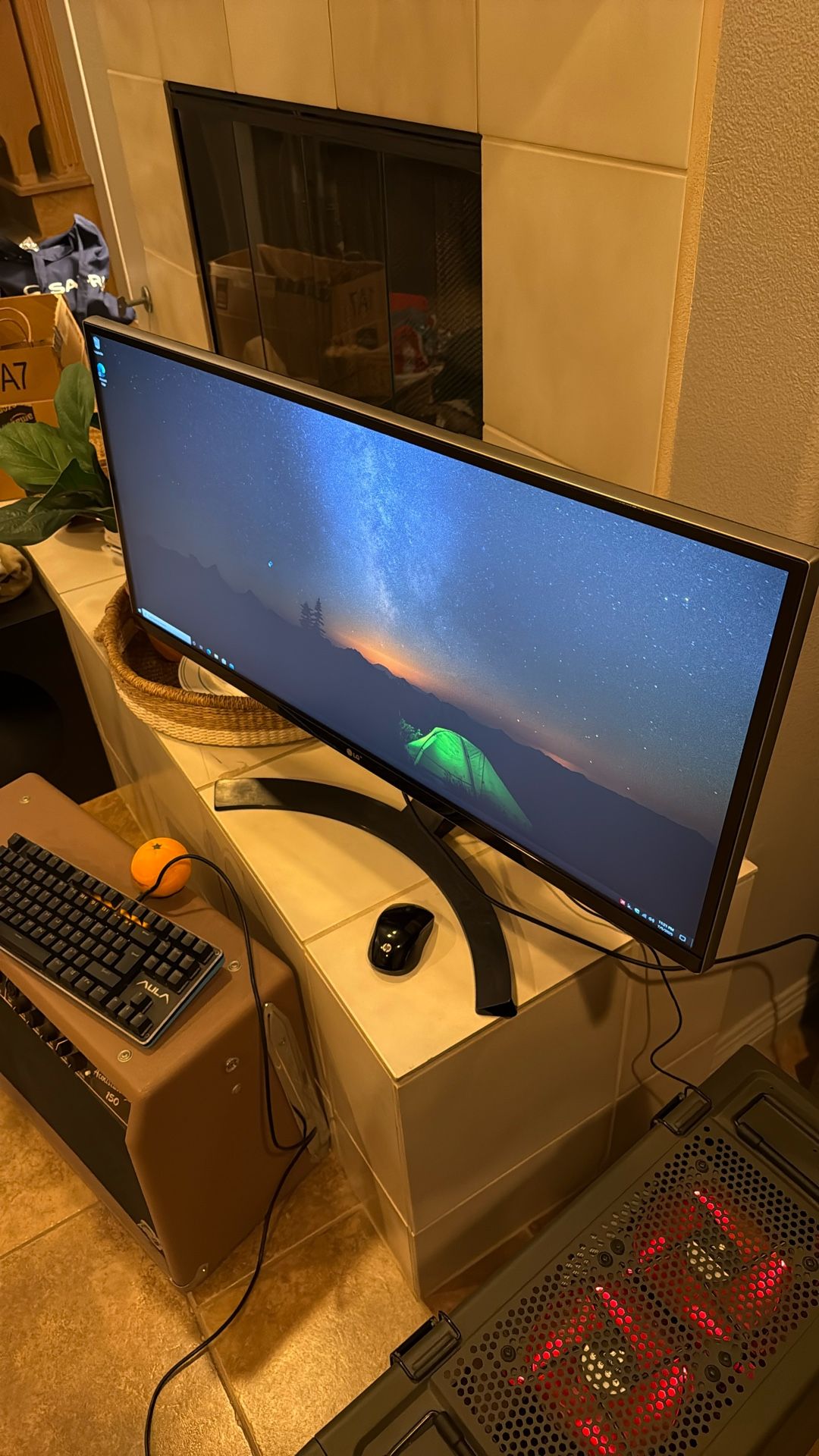 LG 34 inch Ultrawide Monitor 1440p