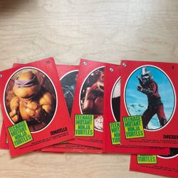 1990 Tmnt Trading Cards 