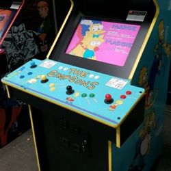 Simpsons Arcade Full Sized 4 Player