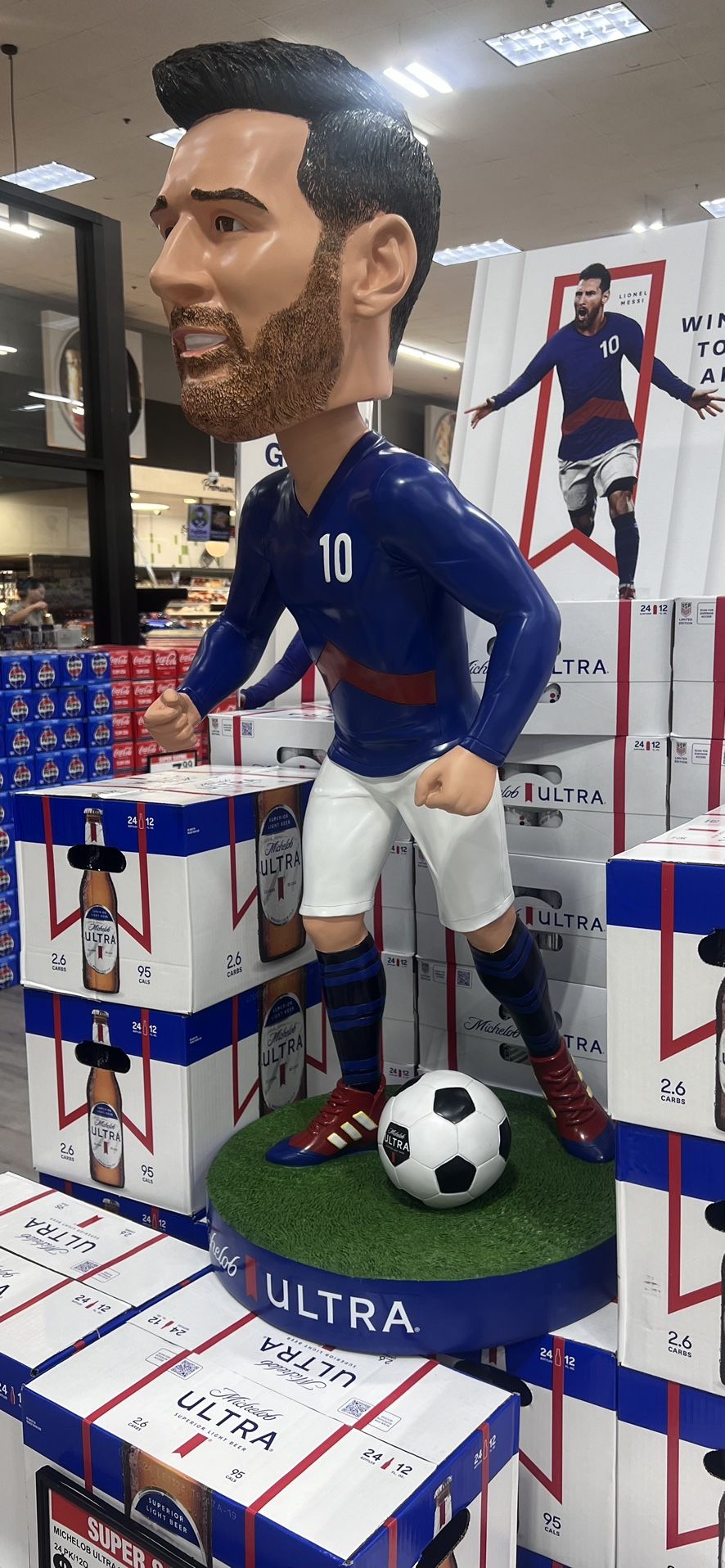 Messi “michelob Ultra” Exhibition Bobble Head (Store Exclusive)