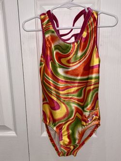 Girl Gymnastic Leotard Size Medium 