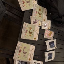 Mylar balloons . Party supplies