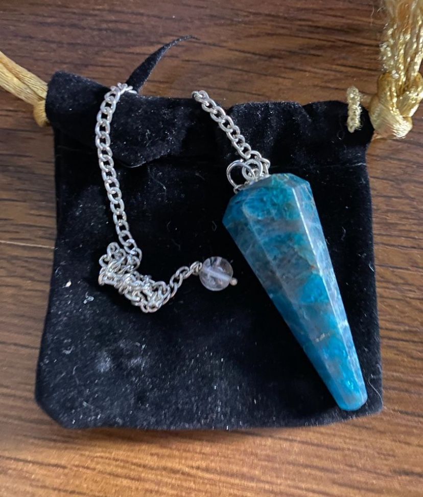 Apatite Crystal Pendulum Meditation Dowsing