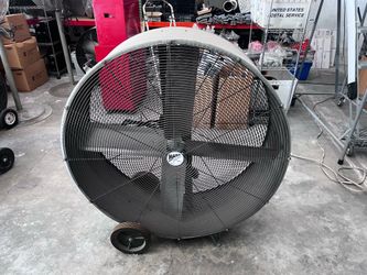 Maxx Air 42” Industrial Drum Fan Portable Barrel Fan Heavy Duty - Tested Working