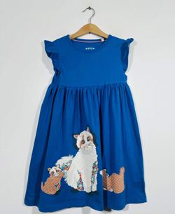Mini Boden girls dress 5/6