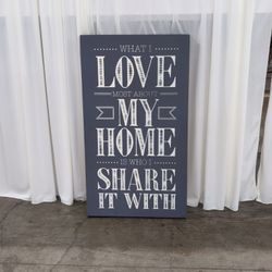 Bed Bath & Beyond Gray Wood Wall Art
