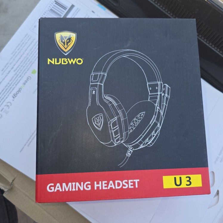 Gaming Headset New In Box