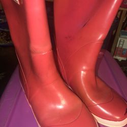 L L BEAN  Kids Puddle Stompers Size 3Y