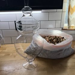Tall Vase Decor And Wine Corks