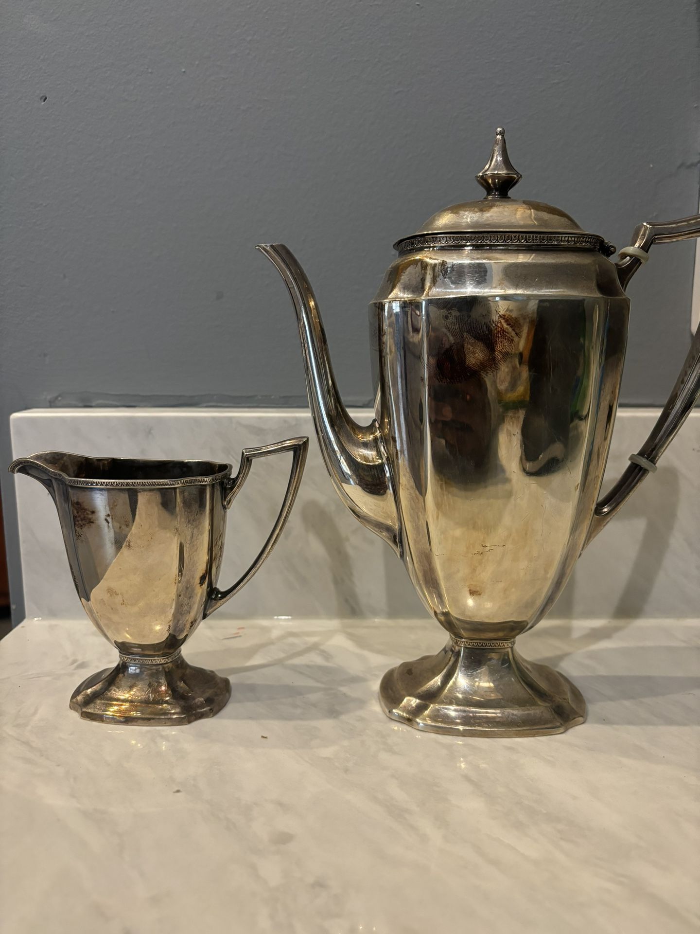 Silver Plated Tea Set (no tray)