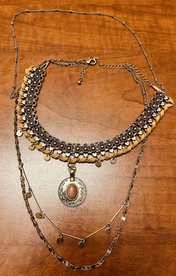 Boho Layered Statement Necklace