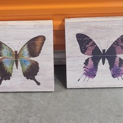 Butterfly Picture Set