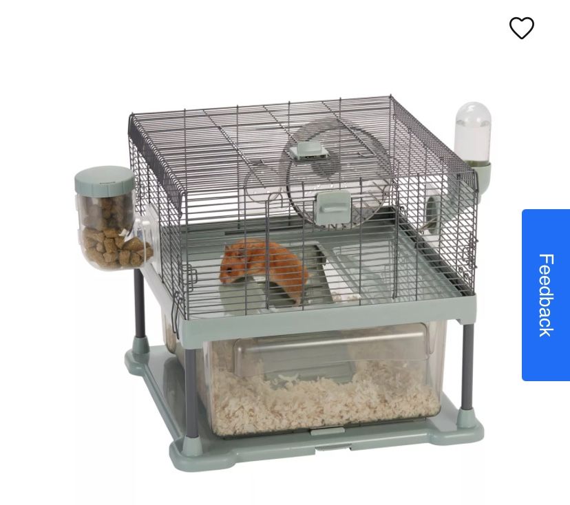 Double Layer Hamster Cage