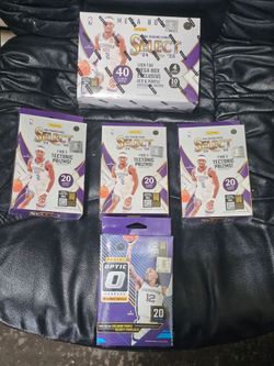 2024-25 Panini Select & Donruss Optic Basketball Mega Box & Hanger Box! 4 Box Lot! Factory Sealed!