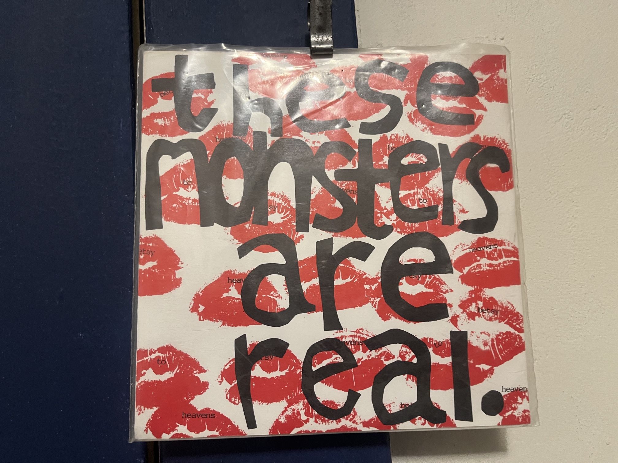 Heavens To Betsy 7” – These Monsters Are Real 1993 kill rock stars