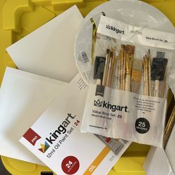 Oil Paint Supplies 