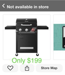 Brand new in the box Dyna Glo three burner LP gas grill on me $199