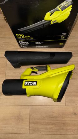 Ryobi 40V 120 MPH 550 CFM Cordless Battery Leaf Blower (Tool Only)