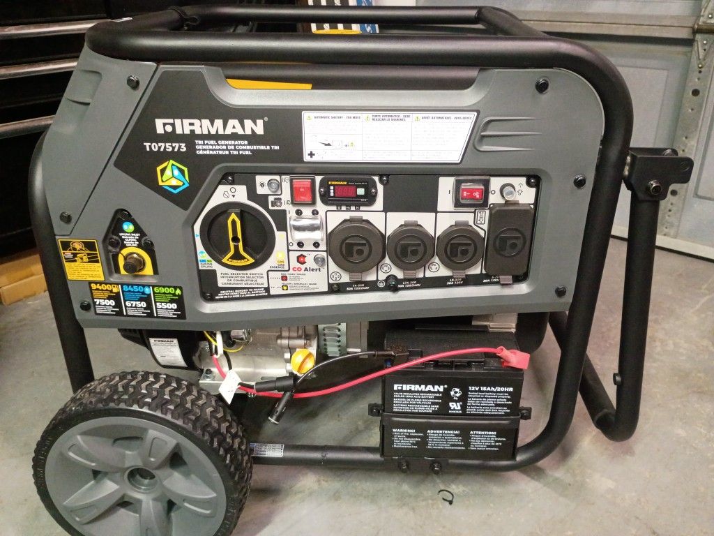 Firman Tri Fuel Generator 9400 Watts