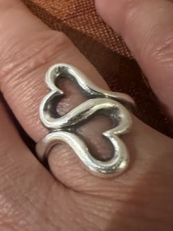 James Avery Ring - Heart To Heart - Sz 6.25