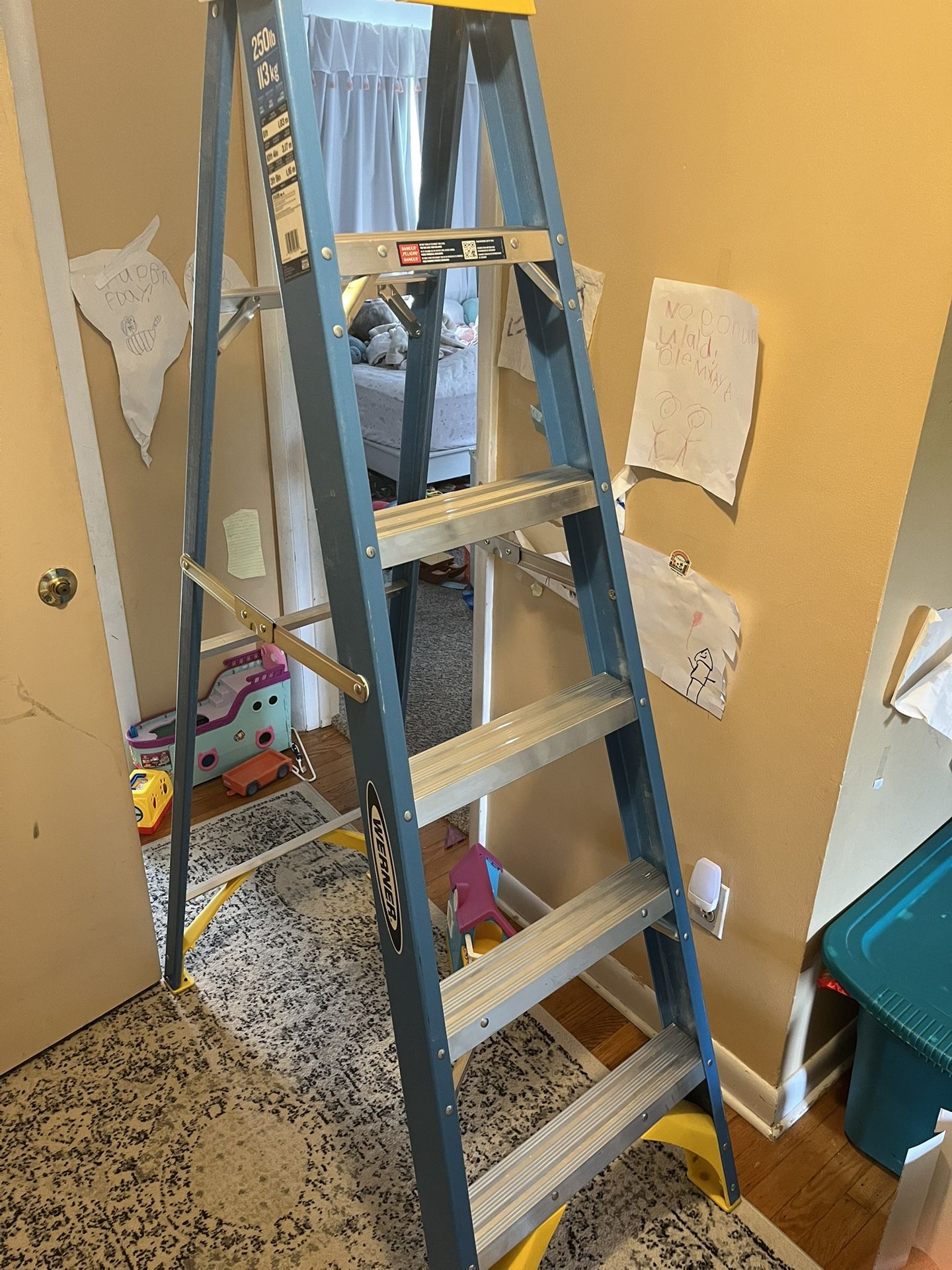 Werner 6 Foot Fiberglass Step Ladder