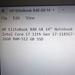 HP ELITEBOOK 