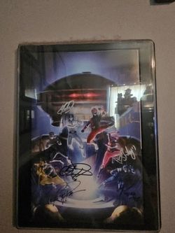 Power Rangers Hyper Force signed comic wonder con Exclusive