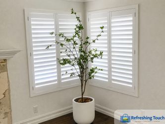 Polyvinyl Shutters, Moisture Resistant, Kitchen and Bathroom Shutters, 909-681-7003