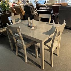 Table And 4 Chairs 