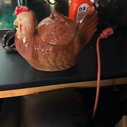 Vintage Chicken Cookie Jar