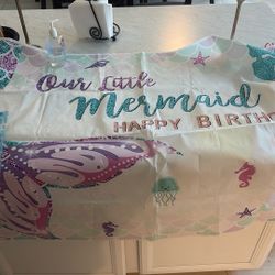 Mermaid backdrop