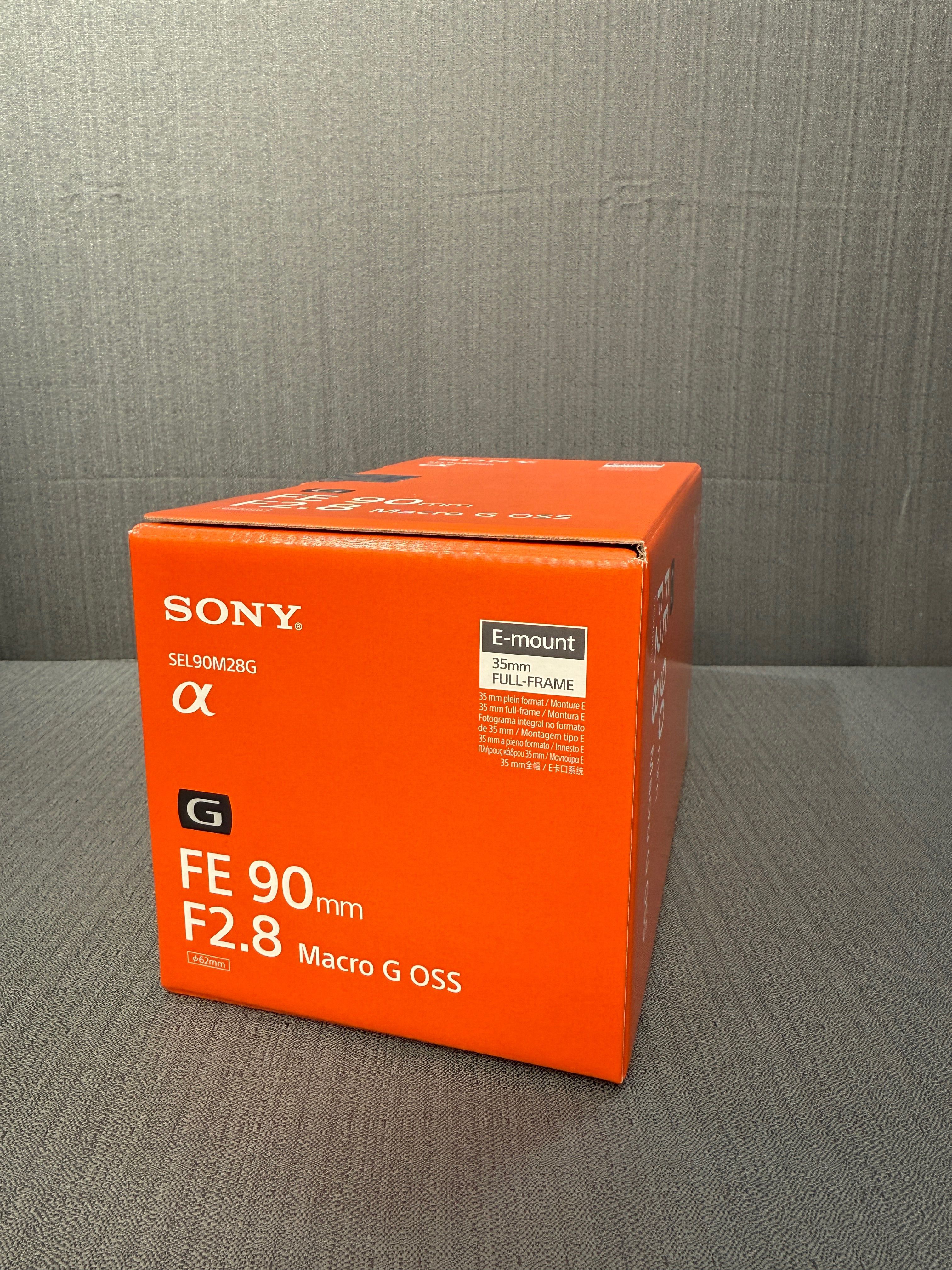 Sony Macro Lenses Fe 90mm Sony FE 90mm Macro G OSS Lens