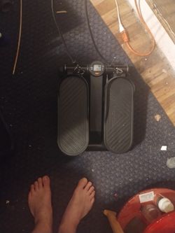 Step Machine With Resistance Bands